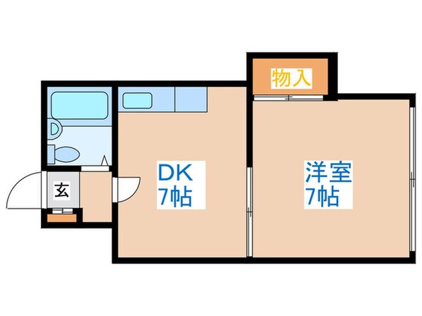 ラベラヴィータ西町の物件間取画像